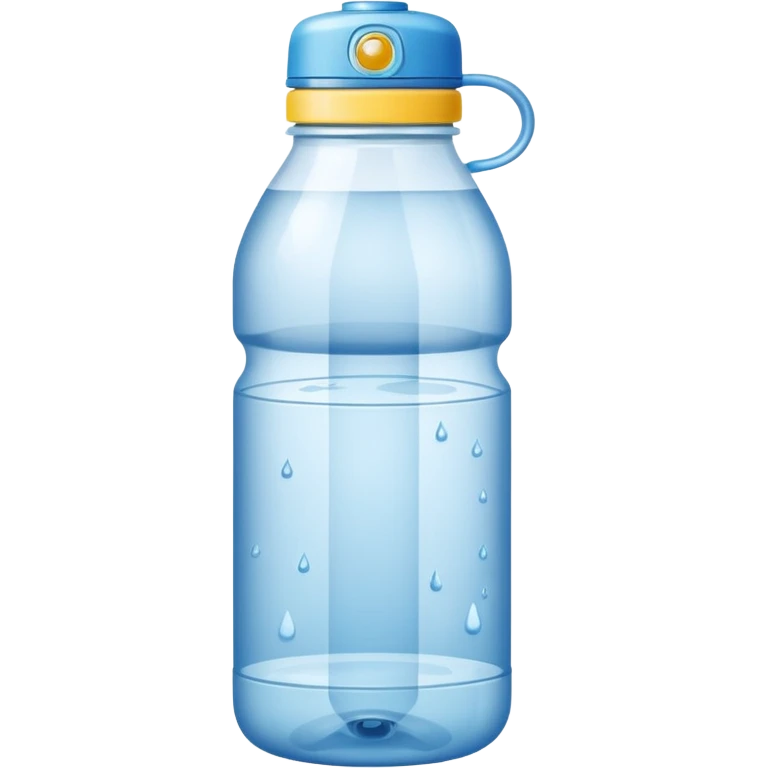 Water bottle emoji bottle emoji