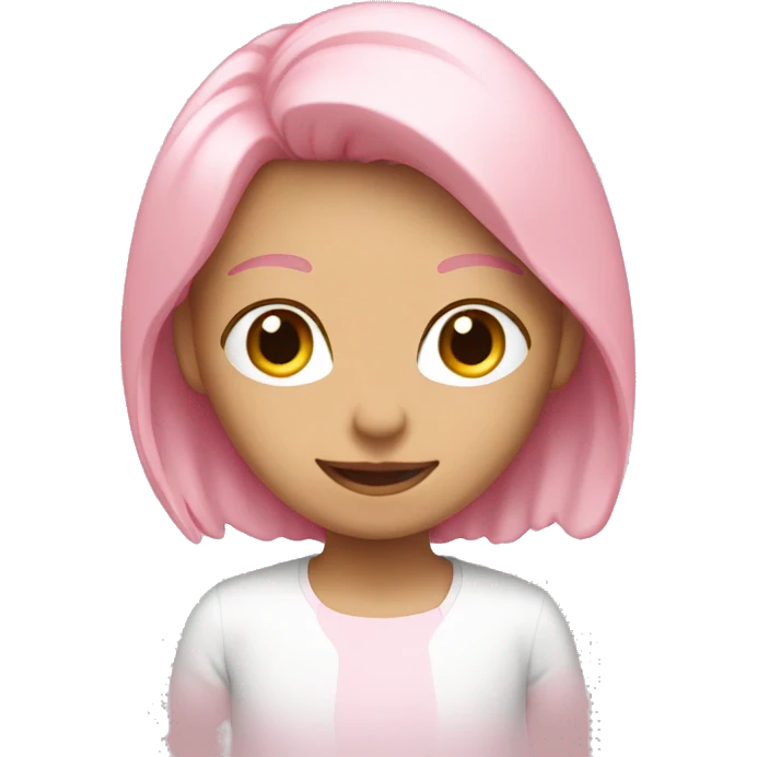Light pink hear emoji
