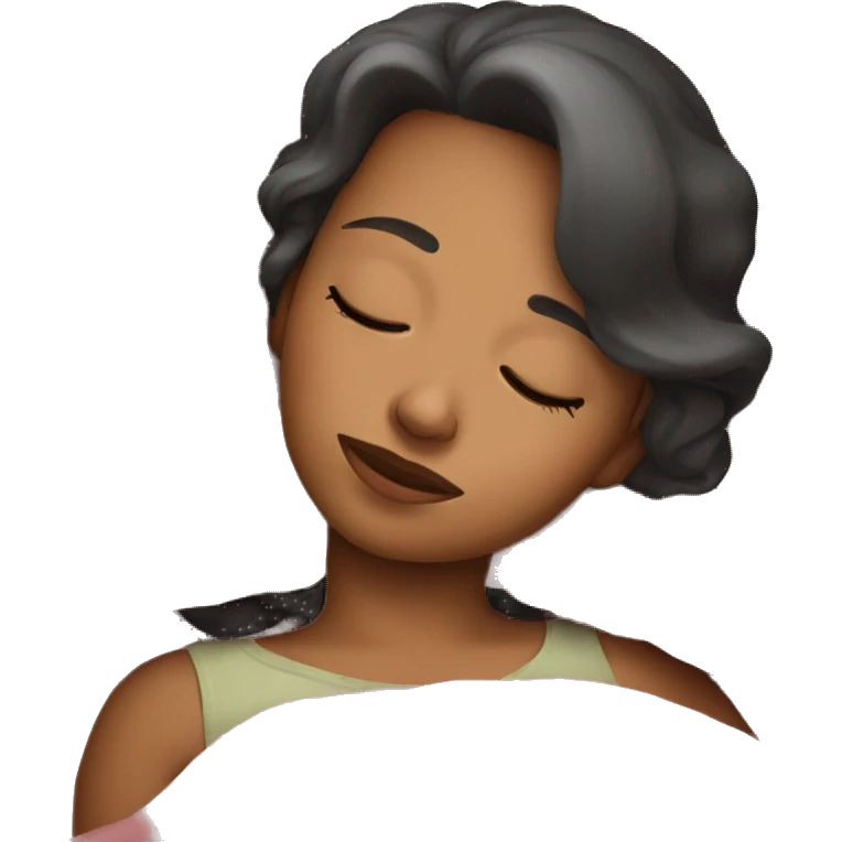 Sleeping girl  emoji