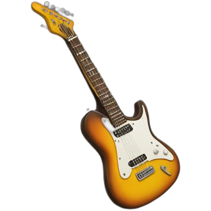 e- guitar emoji