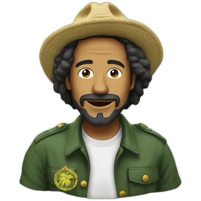 Bob Marleysmokemarijuana emoji