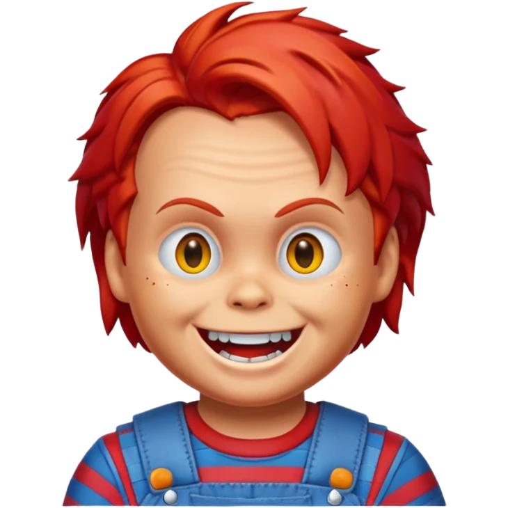 Un emojin de chuky emoji