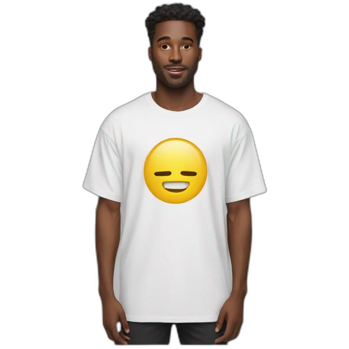oversize tshirt emoji
