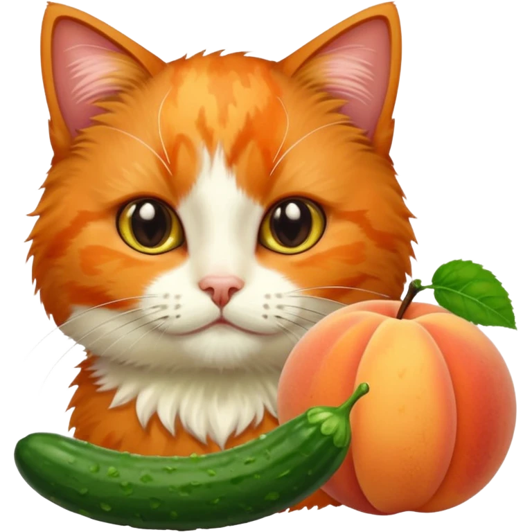 🌍🍑🥒😺 emoji