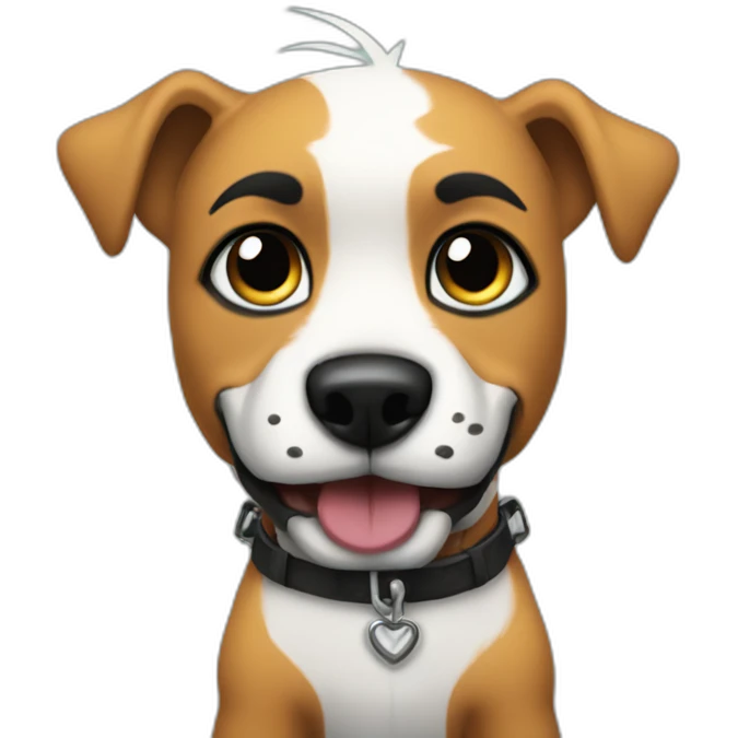 cute misfits rock band punk dog emoji
