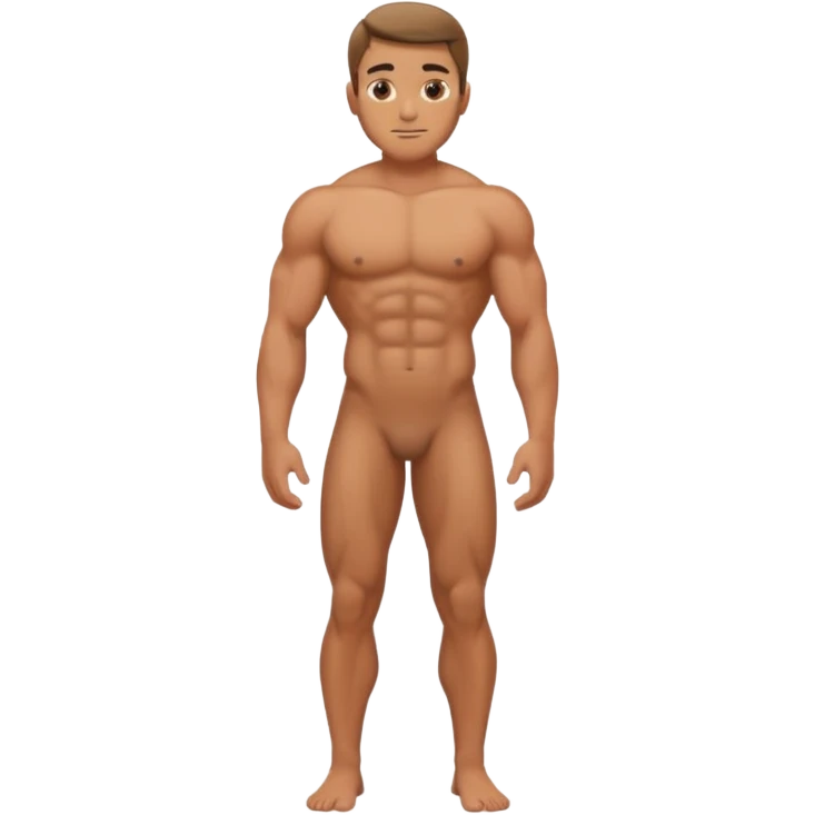naked man emoji