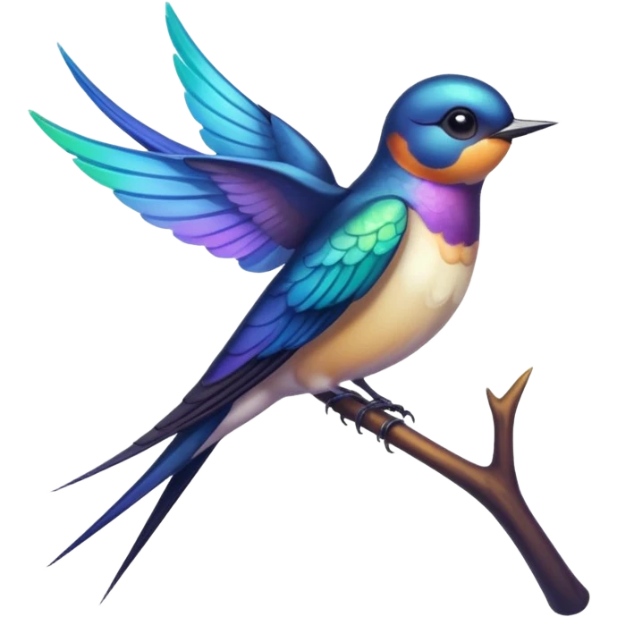 Swallow emoji