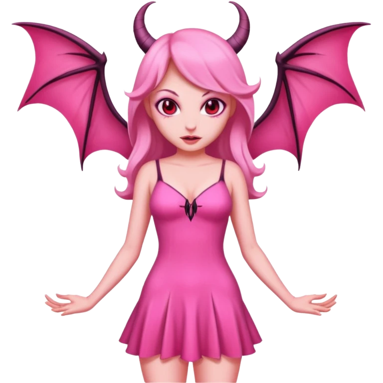 succubus pink dress emoji