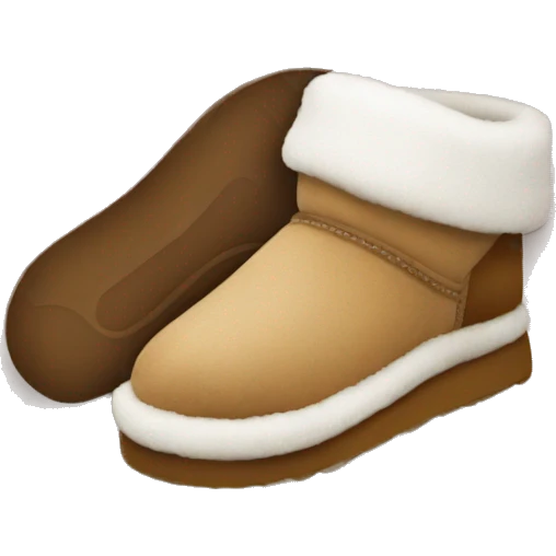 UGG slippers  emoji