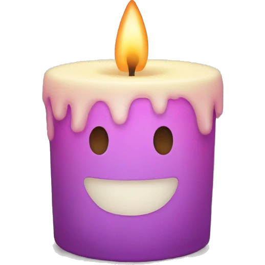 20 years old candle emoji
