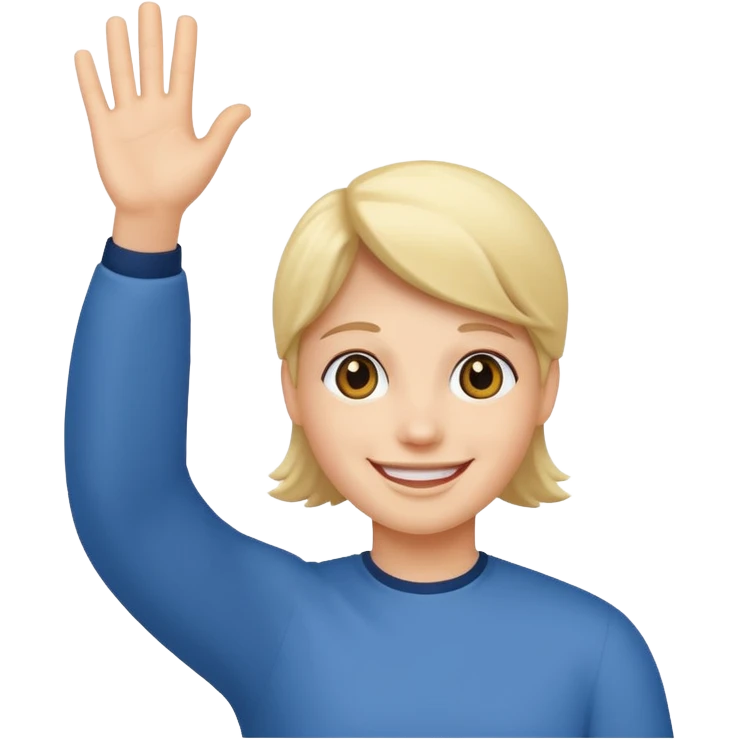 Quelqu'un qui salue emoji