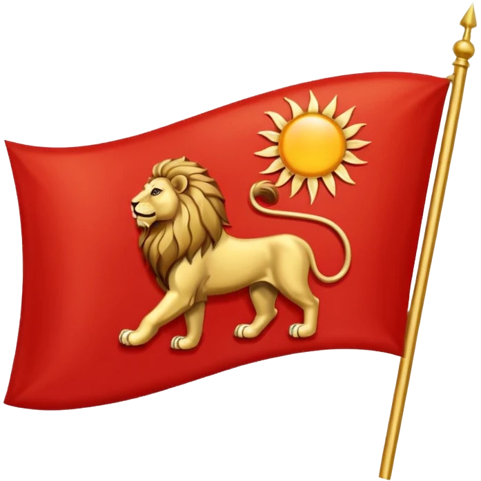 Shir o Khorsid flag emoji