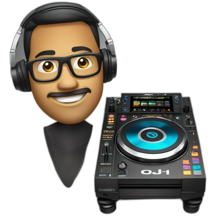 CDJ Pionner dj emoji