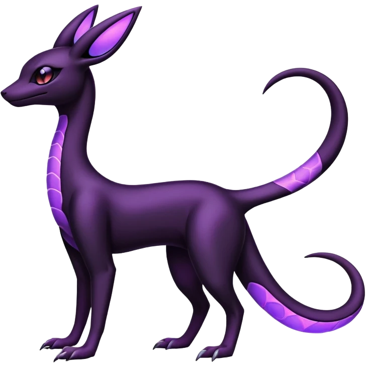 Salazzle-Umbreon-Fakémon-hybrid-creature (full body)  emoji