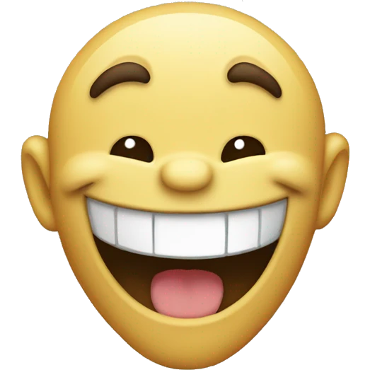 Smiled dankey emoji