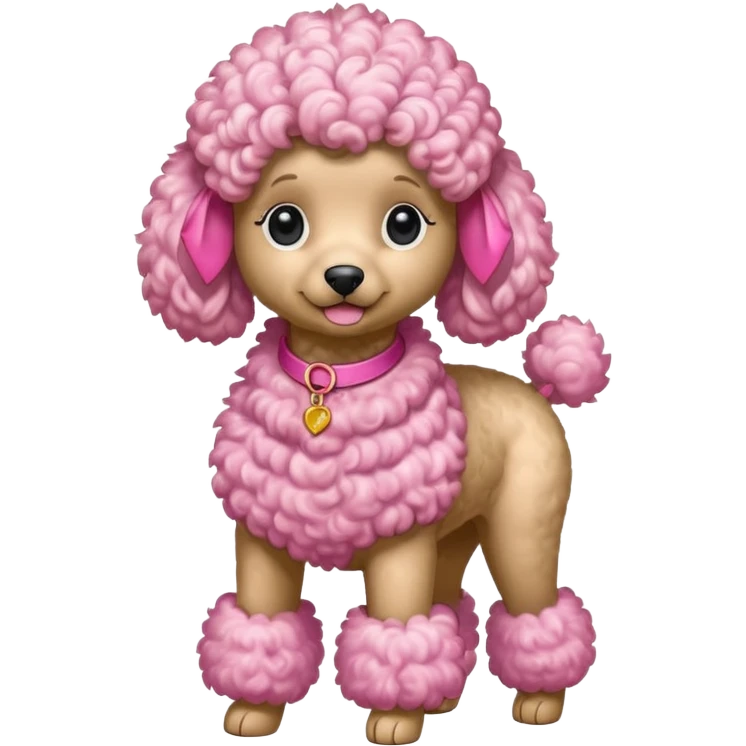 Poodle Rosa emoji