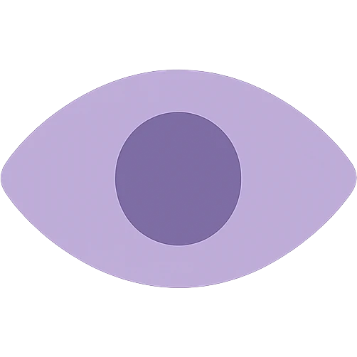 A dull purple eyes emoji