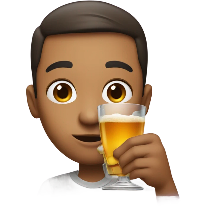 Sip drink emoji