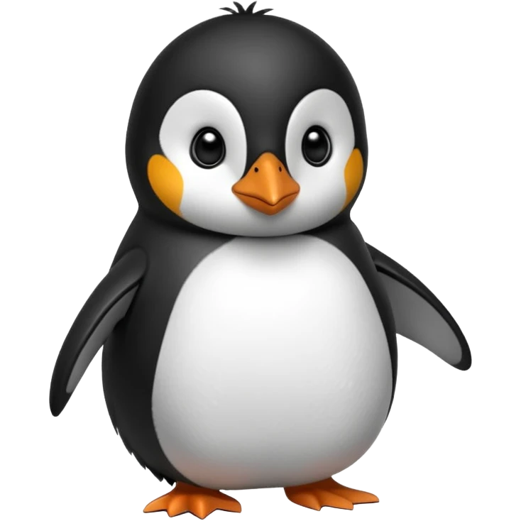 side eyeing penguin emoji