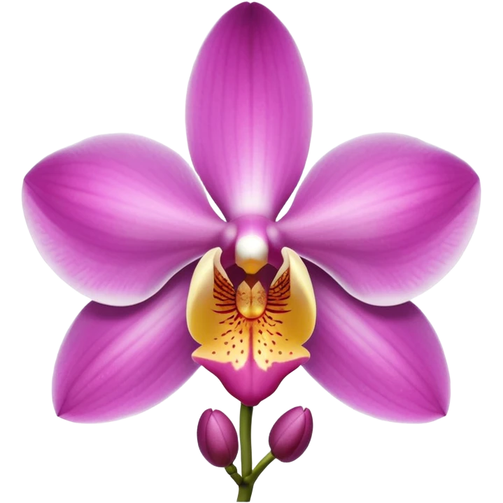 Orchidée emoji