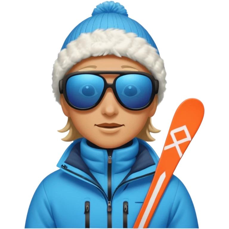 A person is skiing on the snow
person emoji