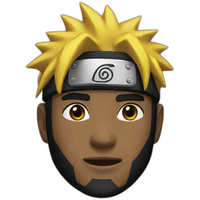 black-naruto emoji