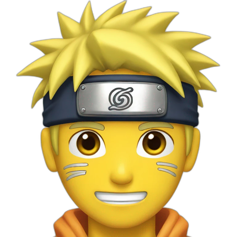 Naruto à la plage  emoji