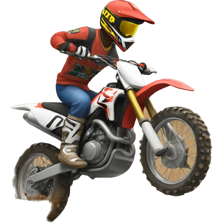 Dirt bike emoji