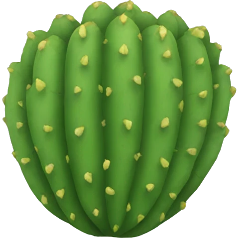 round Nopal emoji