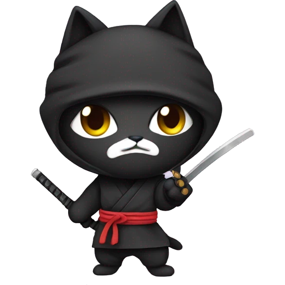 ninja cat emoji