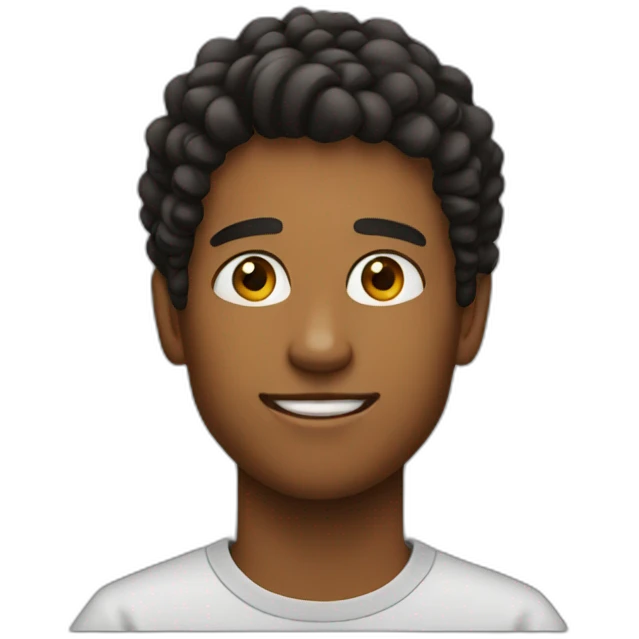 young guy emoji