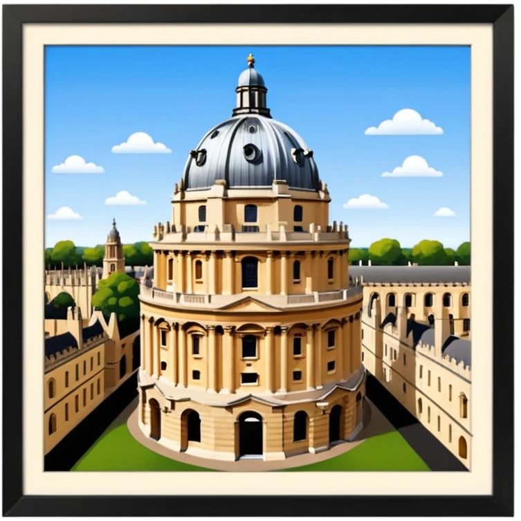 oxford university radcliff camera emoji