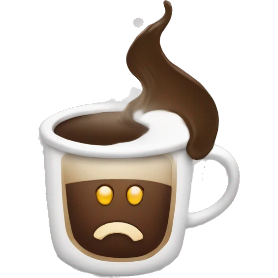 Coffe in teh winter  emoji