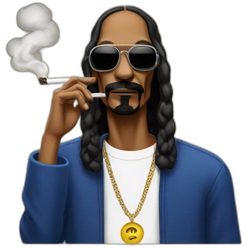 snoop dogg who smokes emoji