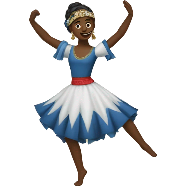 Danza folclórica emoji