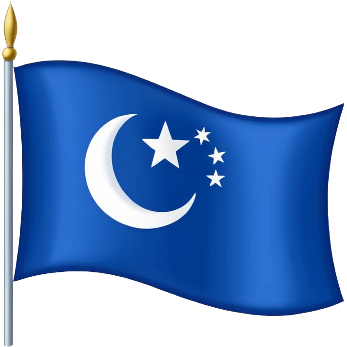 Göktürk bayrağı emoji
