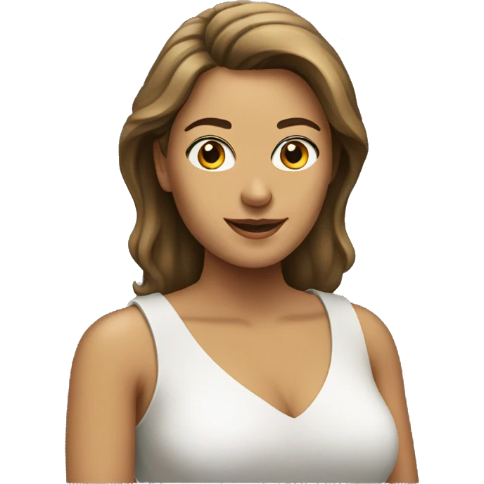 Woman making  I love that guesture emoji