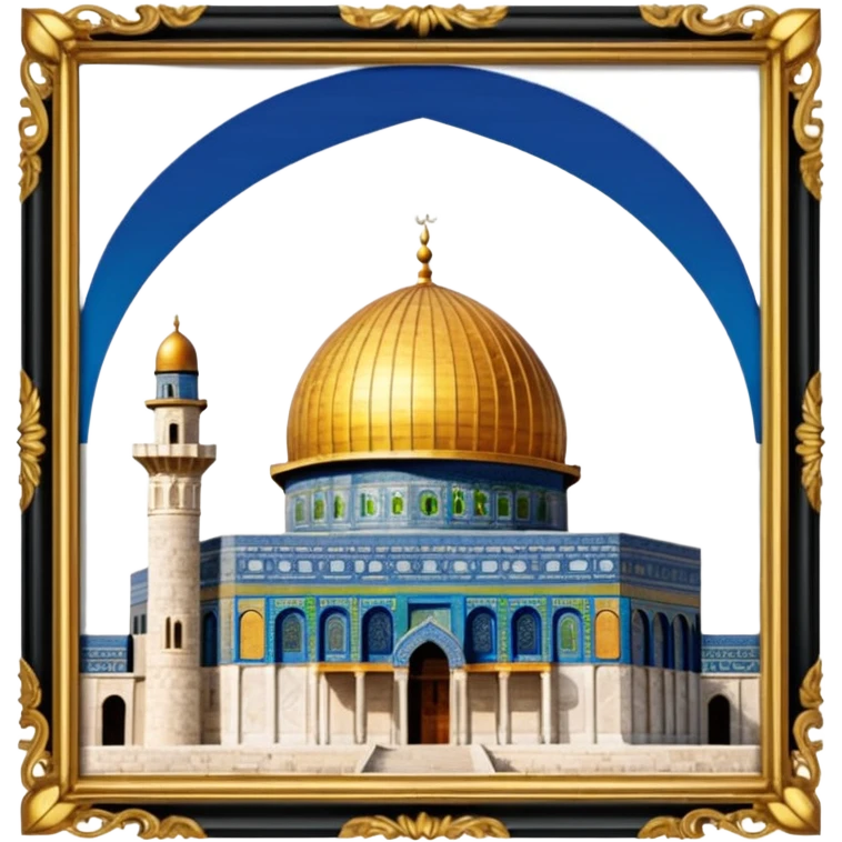 Dome of the rock, Palestine emoji