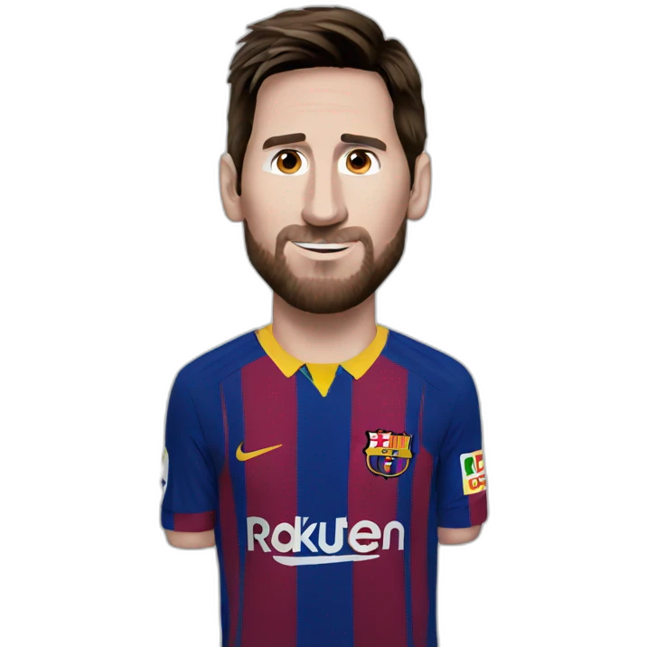 Messi alone emoji