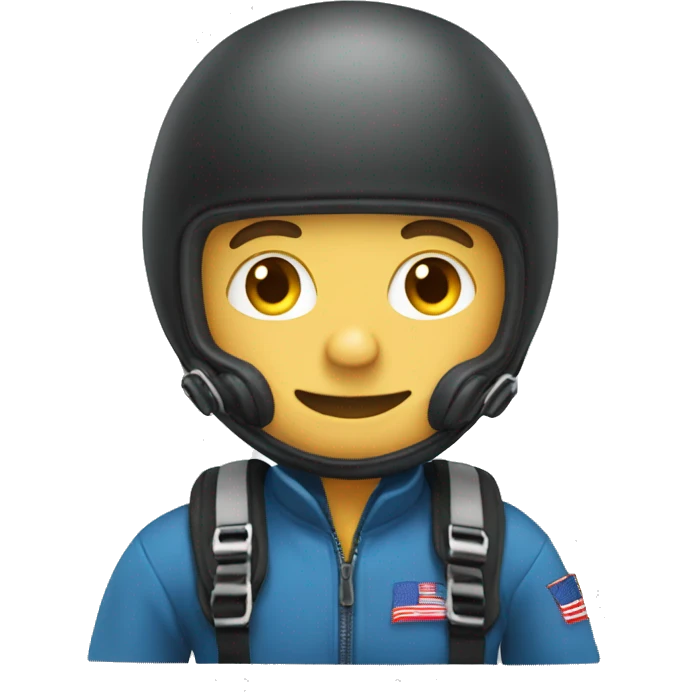 skydiver in freefal emoji