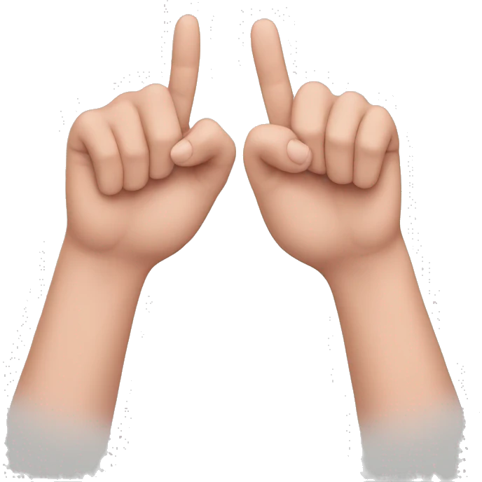 Pinky promise emoji