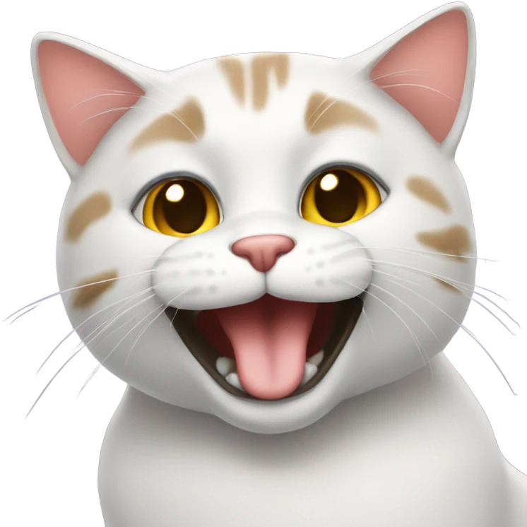 Suave male cat being flirtatious and sensual  emoji