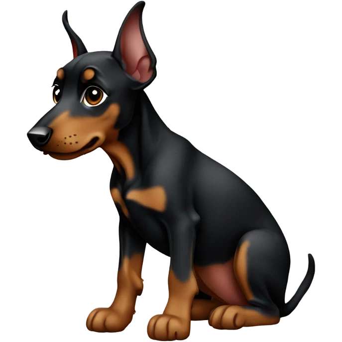 Puppy Doberman  emoji