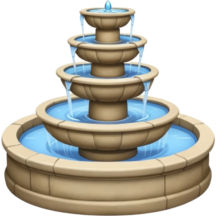 small garden fountain emoji