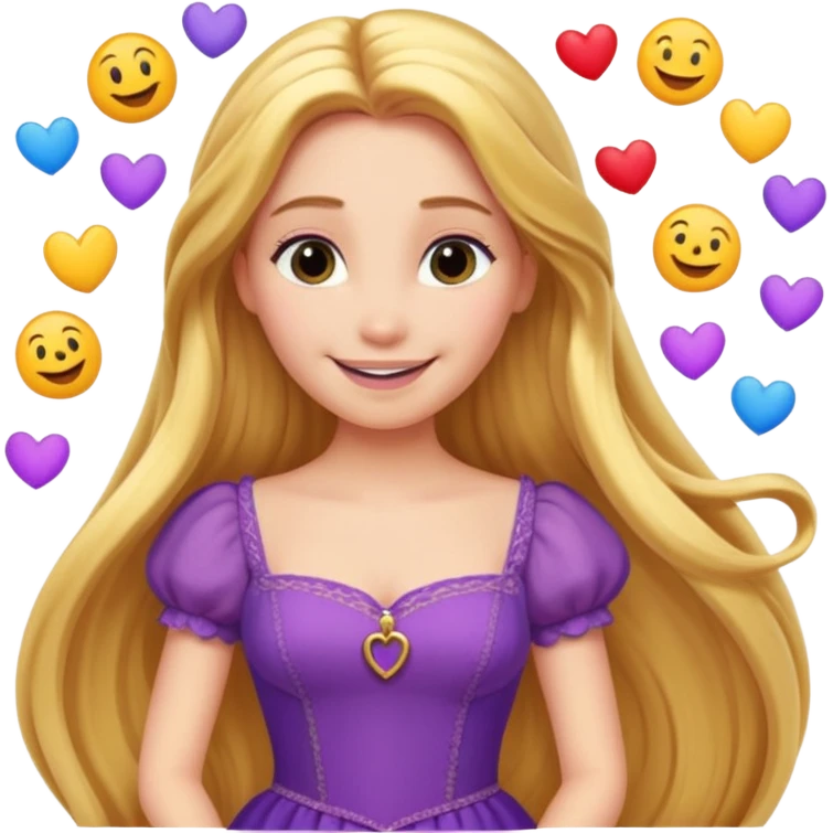 Emojis for rapunzel  emoji