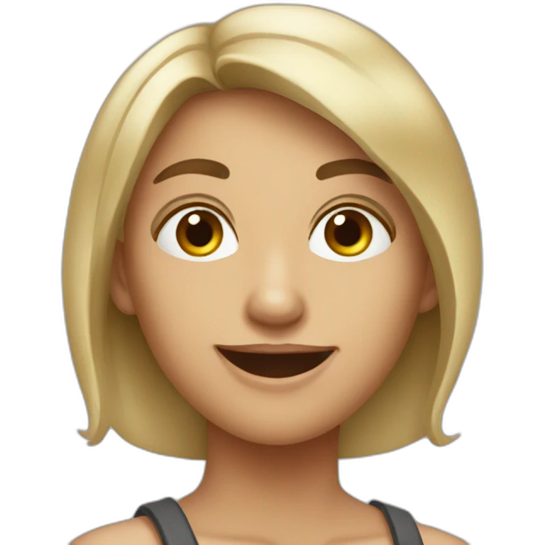 Фотомодель emoji