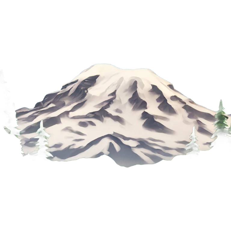 Mount Rainier emoji
