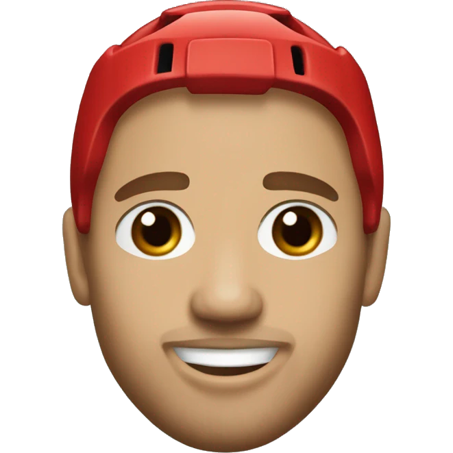 Detroit red wing hockey player number 23 emoji