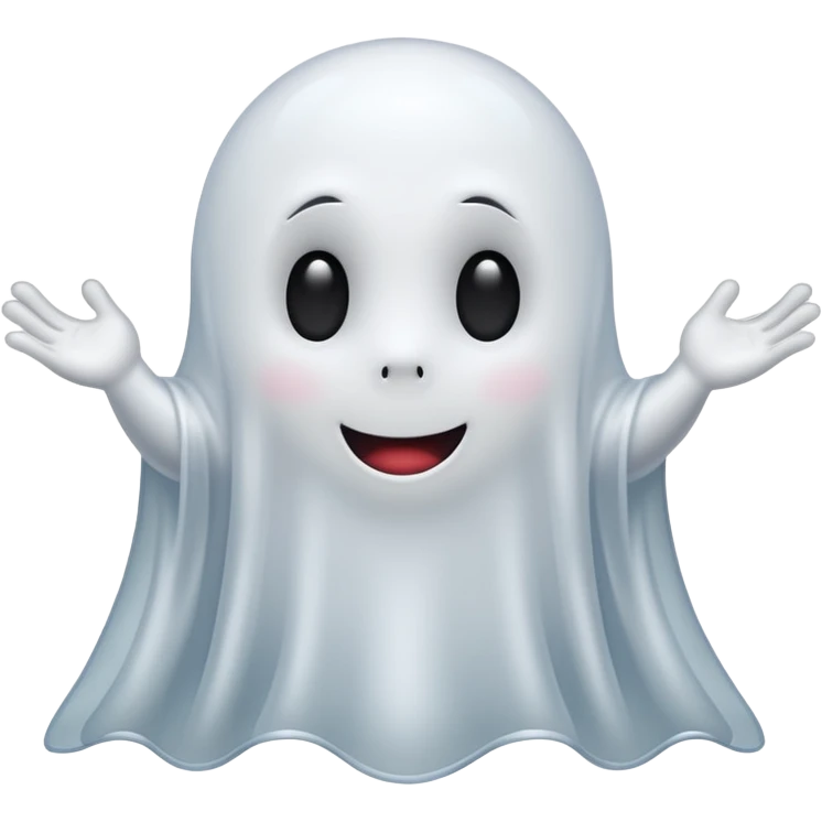 Casper the ghost emoji