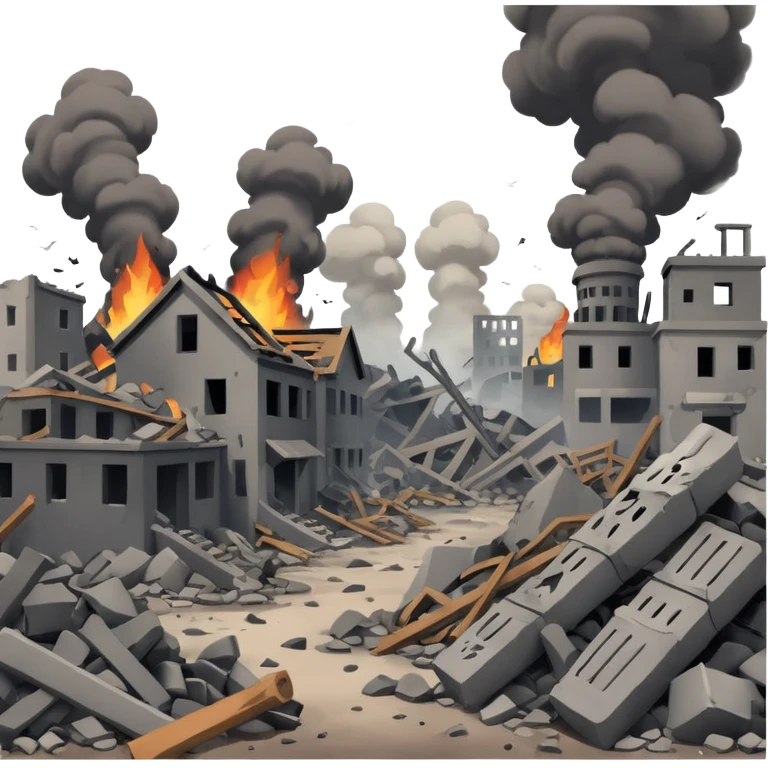 war and destruction emoji
